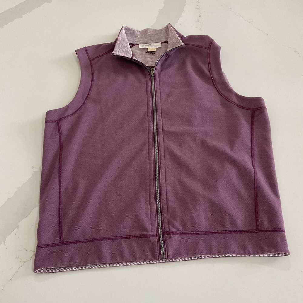 Tommy Bahama reversible vest